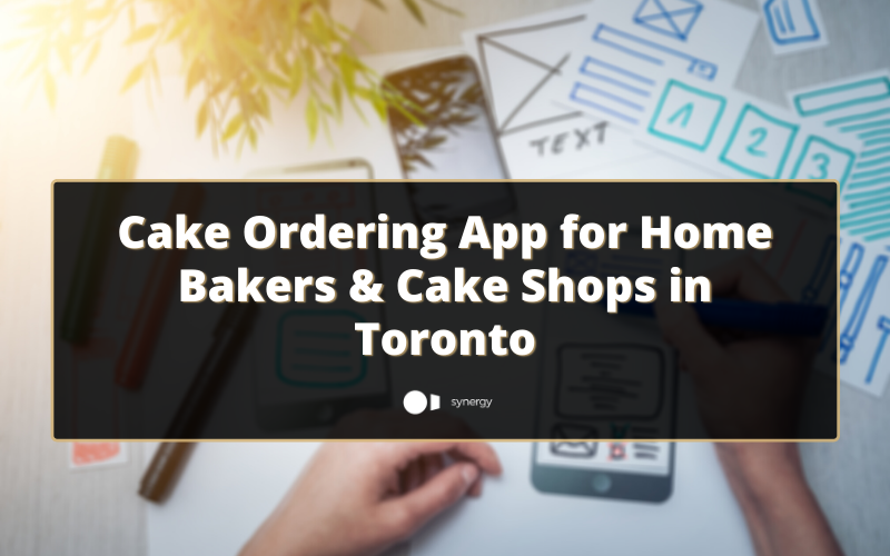 cake ordering app